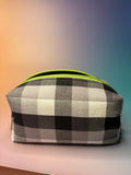 Goth Gingham Boxy Pouch