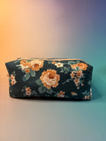 Romantic Floral Boxy Pouch