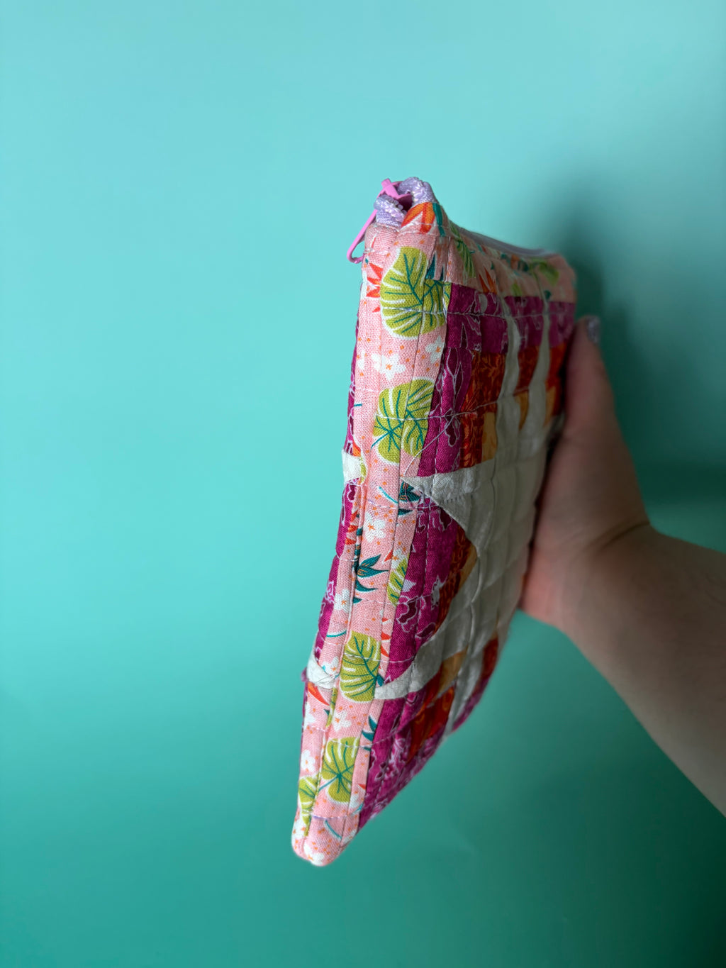 Quilted Star Pouch