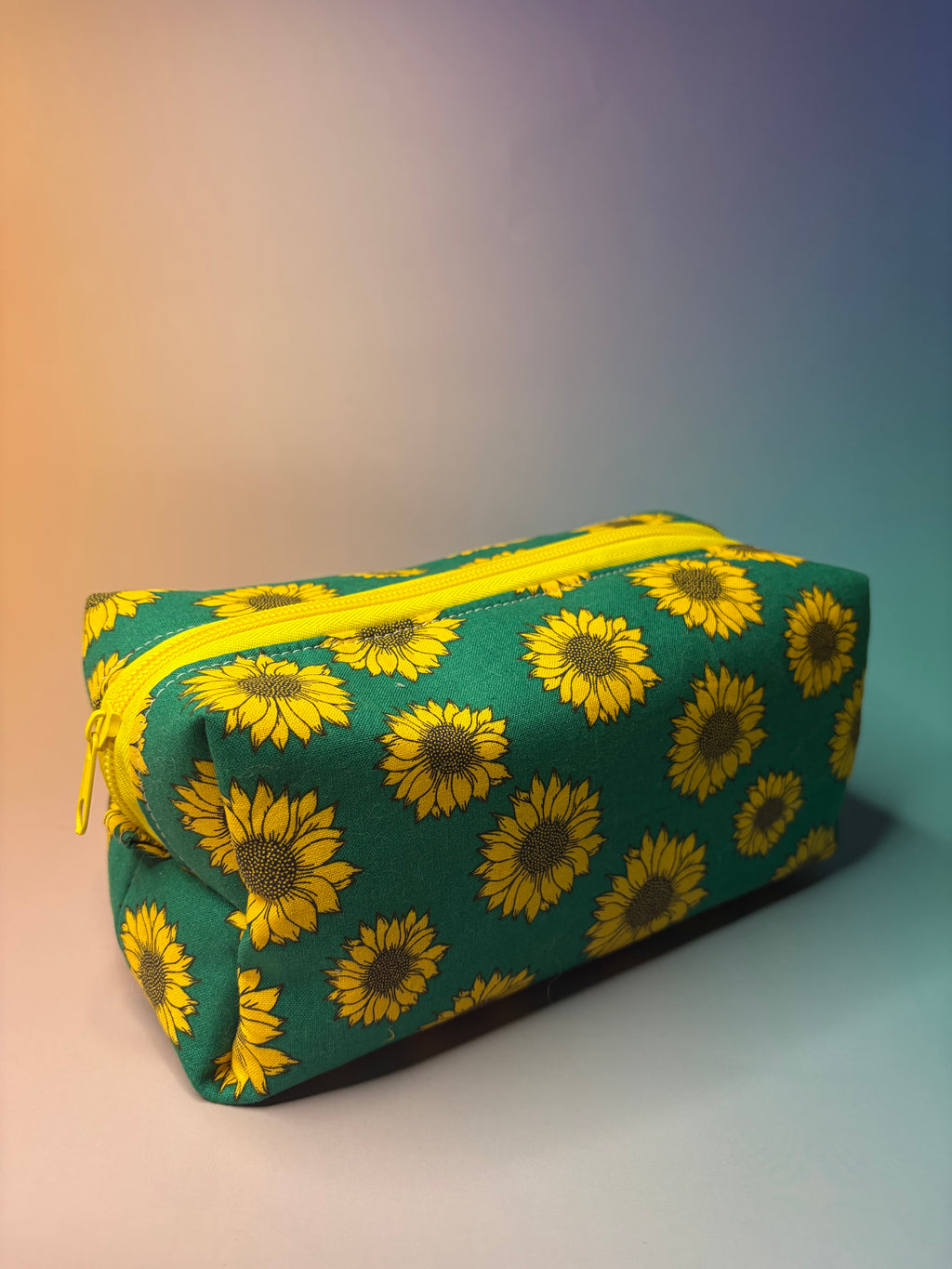 Sunflower Boxy Pouch