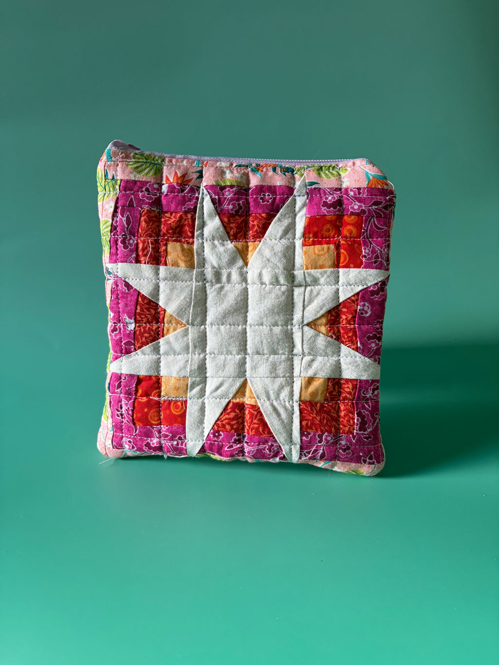 Quilted Star Pouch