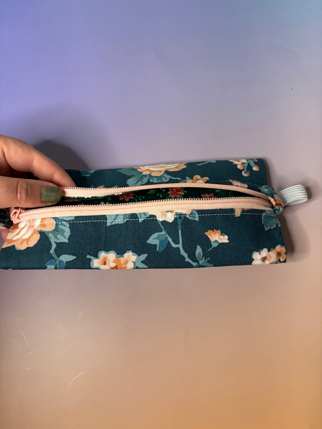 Romantic Floral Pencil Pouch